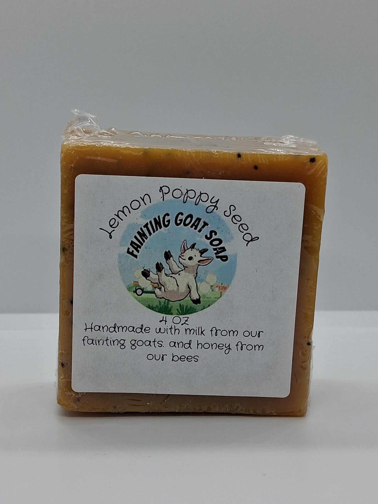 Lemon Poppy Seed Goat Milk Soap