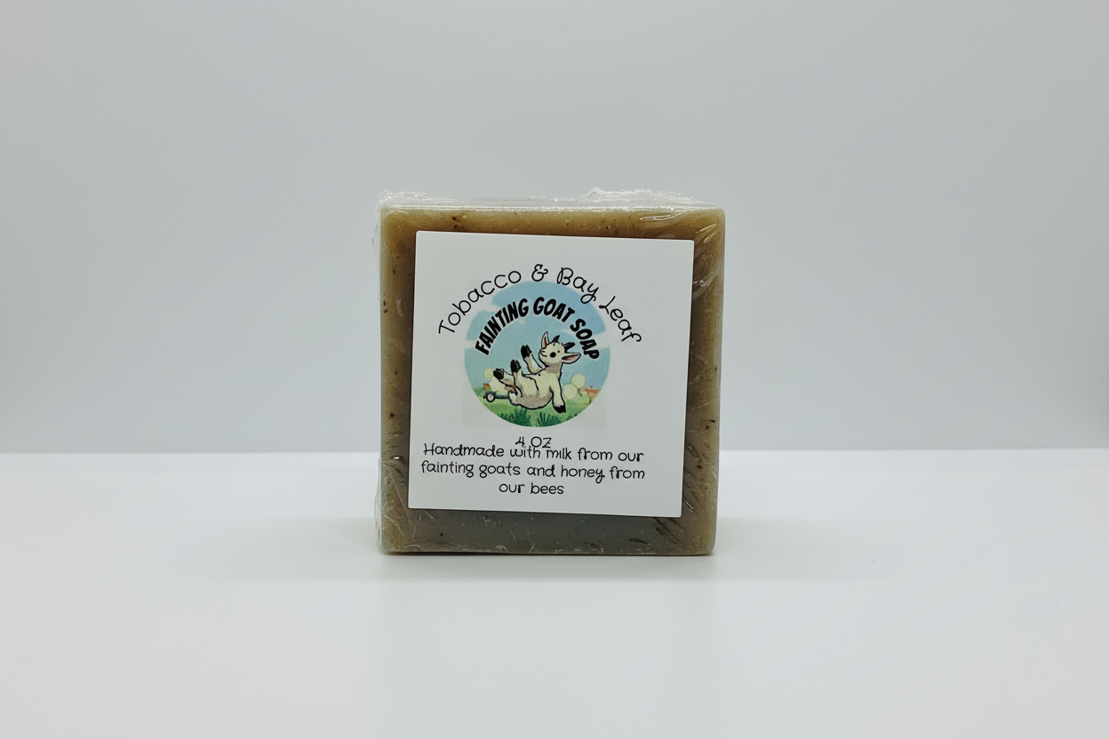 Tobacco And Bay Leaf Goat Milk Soap