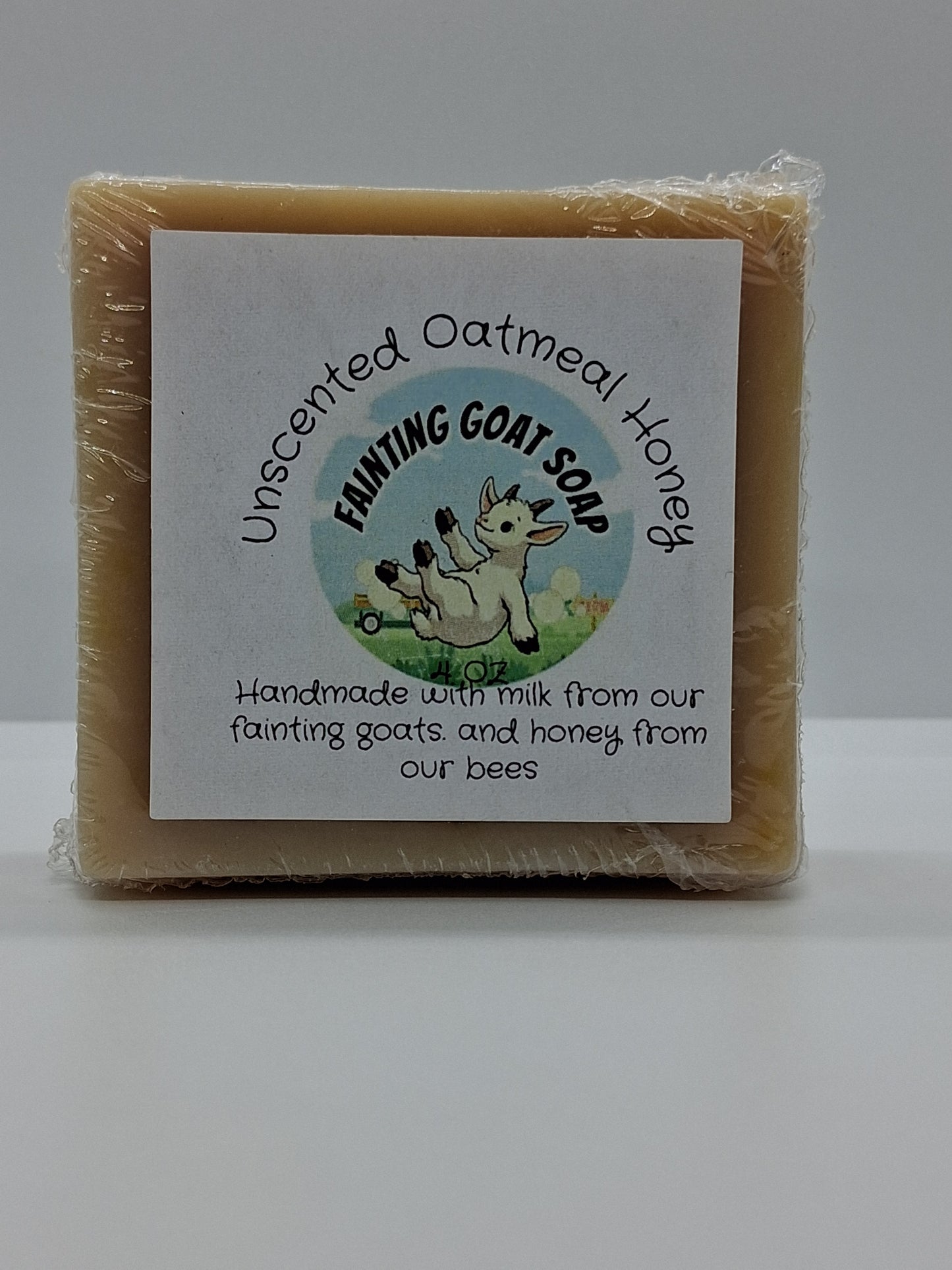 Unscented Oatmeal Honey Goat Milk Soap